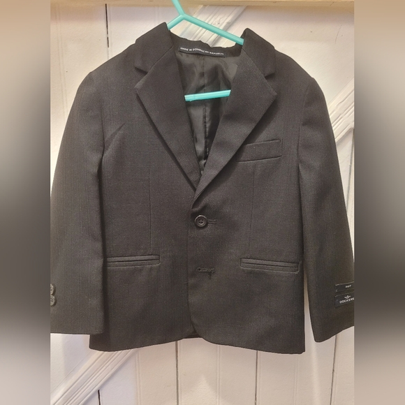 Dockers Charcoal Kids Blazer - Picture 1 of 6